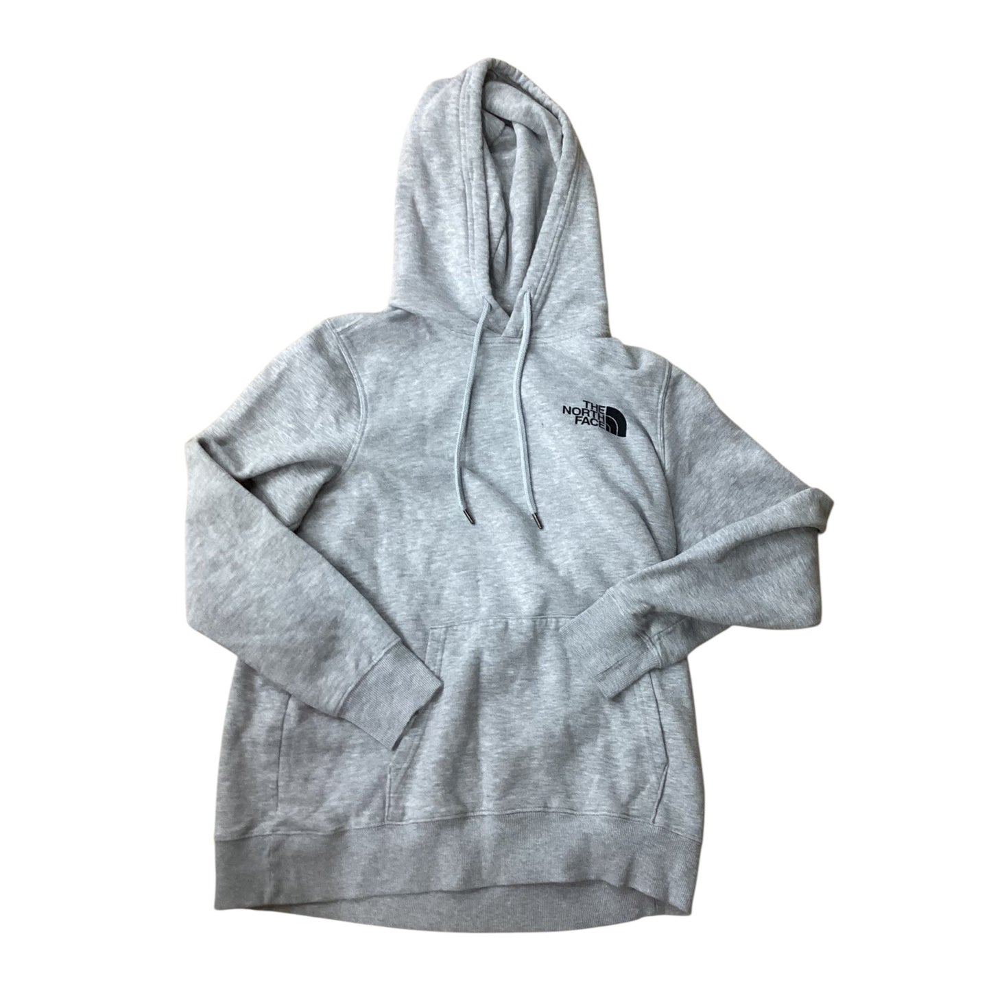 Athletic Sweatshirt Hoodie By The North Face In Grey, Size:M