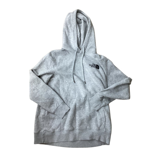 Athletic Sweatshirt Hoodie By The North Face In Grey, Size:M
