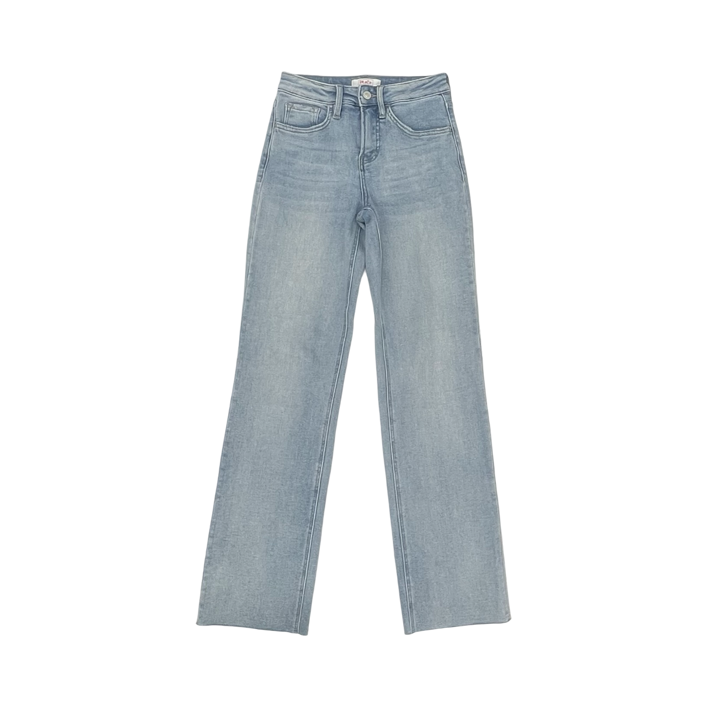 Jeans Straight By Clothes Mentor In Blue Denim, Size:2