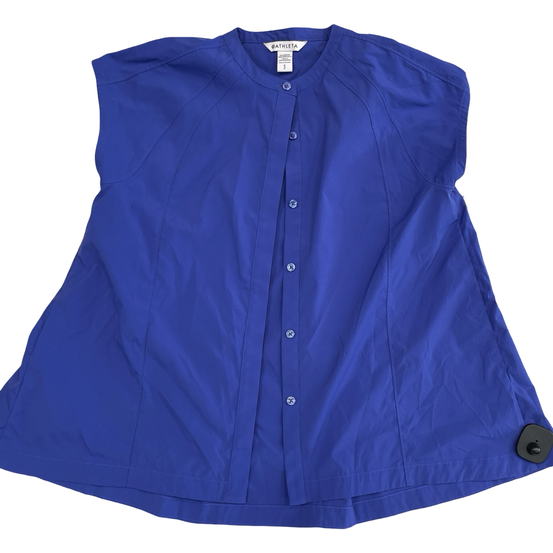 Athletic Top Ss By Athleta In Purple, Size:S