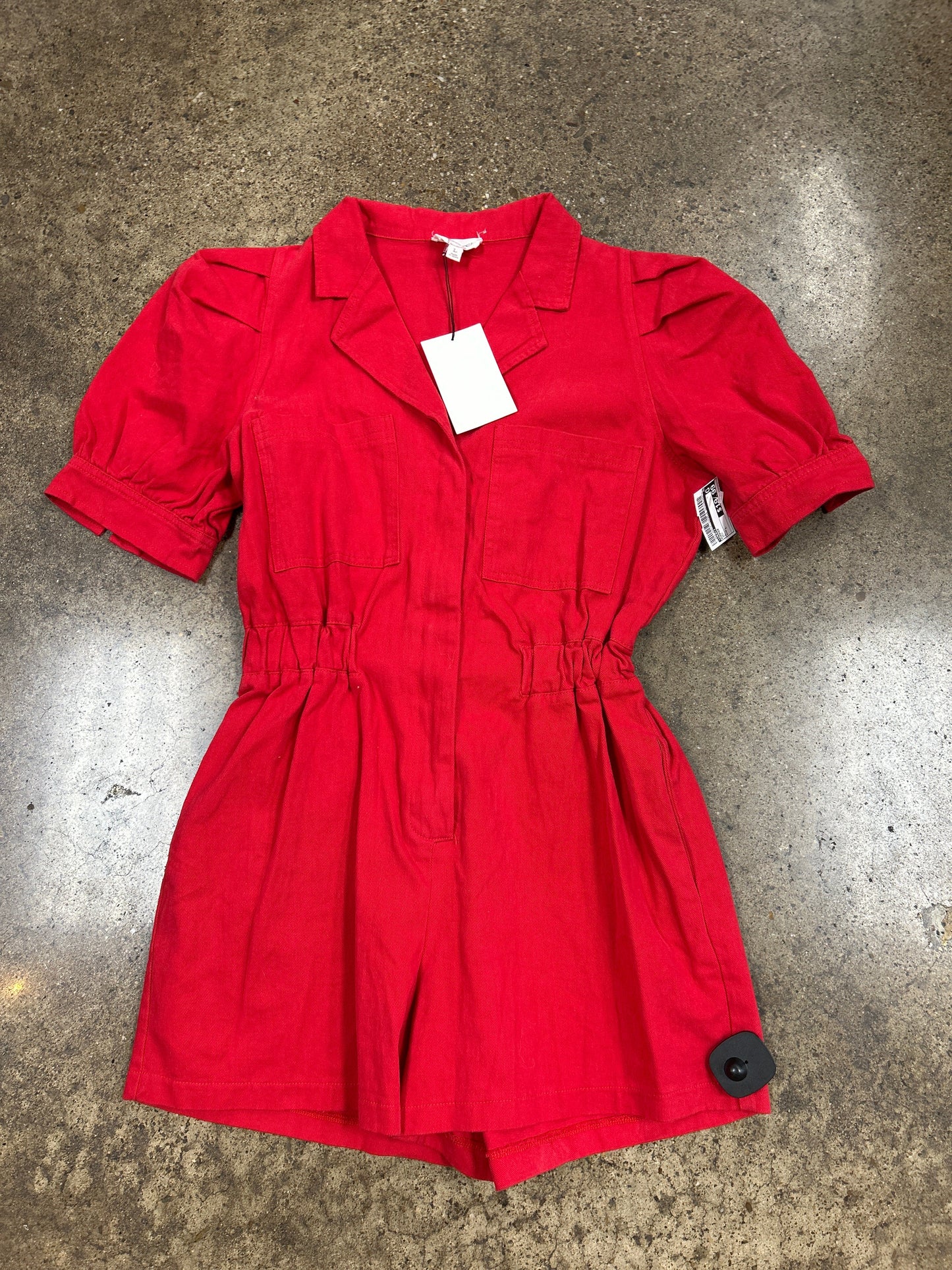 Romper By &Merci In Red, Size:L