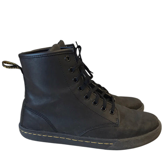 Boots Ankle Flats By Dr Martens In Black, Size:8