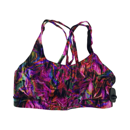 Athletic Bra By Lululemon In Multi, Size:8