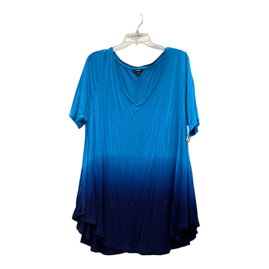 Top Ss By Lane Bryant In Blue, Size:1X
