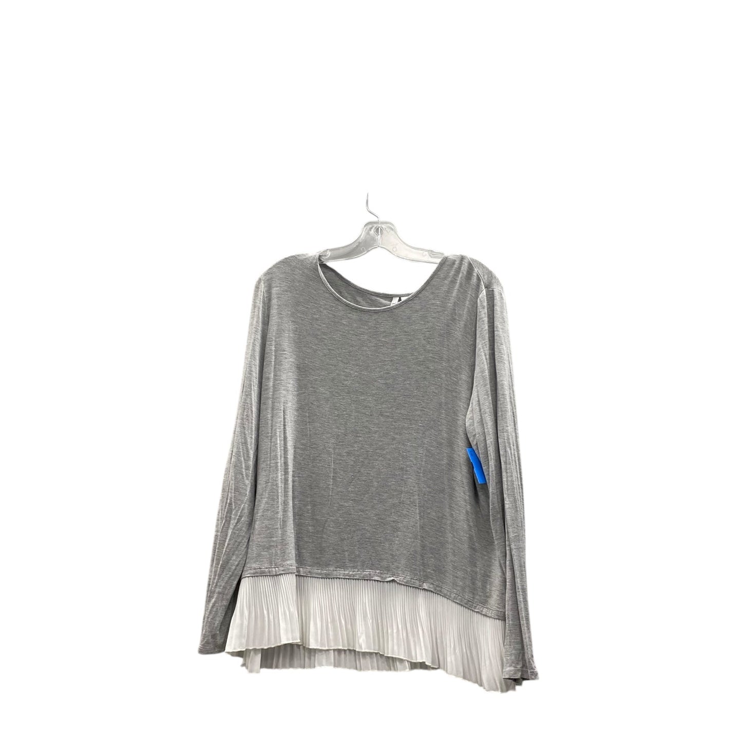 Top Ls By Elle In Grey, Size:Xl