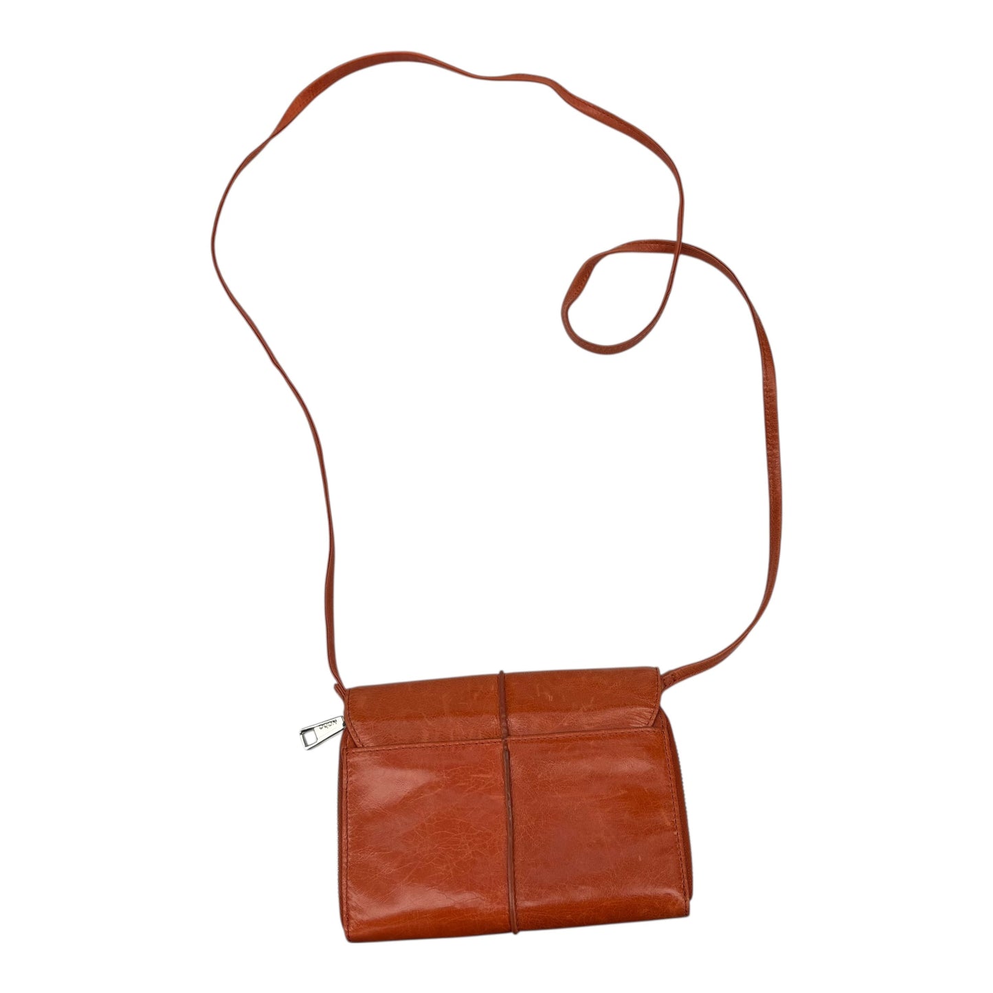 Crossbody Leather By Hobo Intl In Orange, Size:Medium