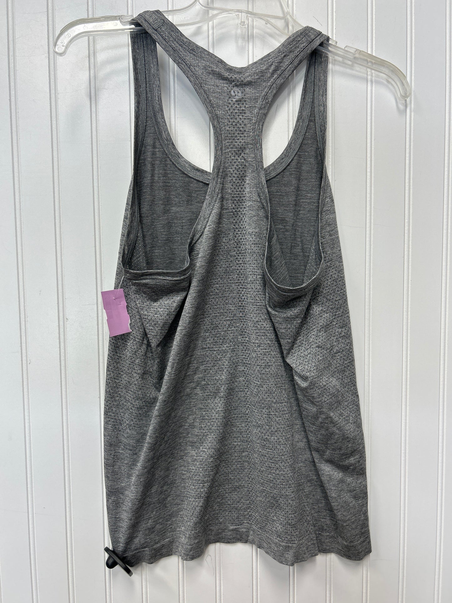 Athletic Tank Top By Lululemon In Grey, Size:10