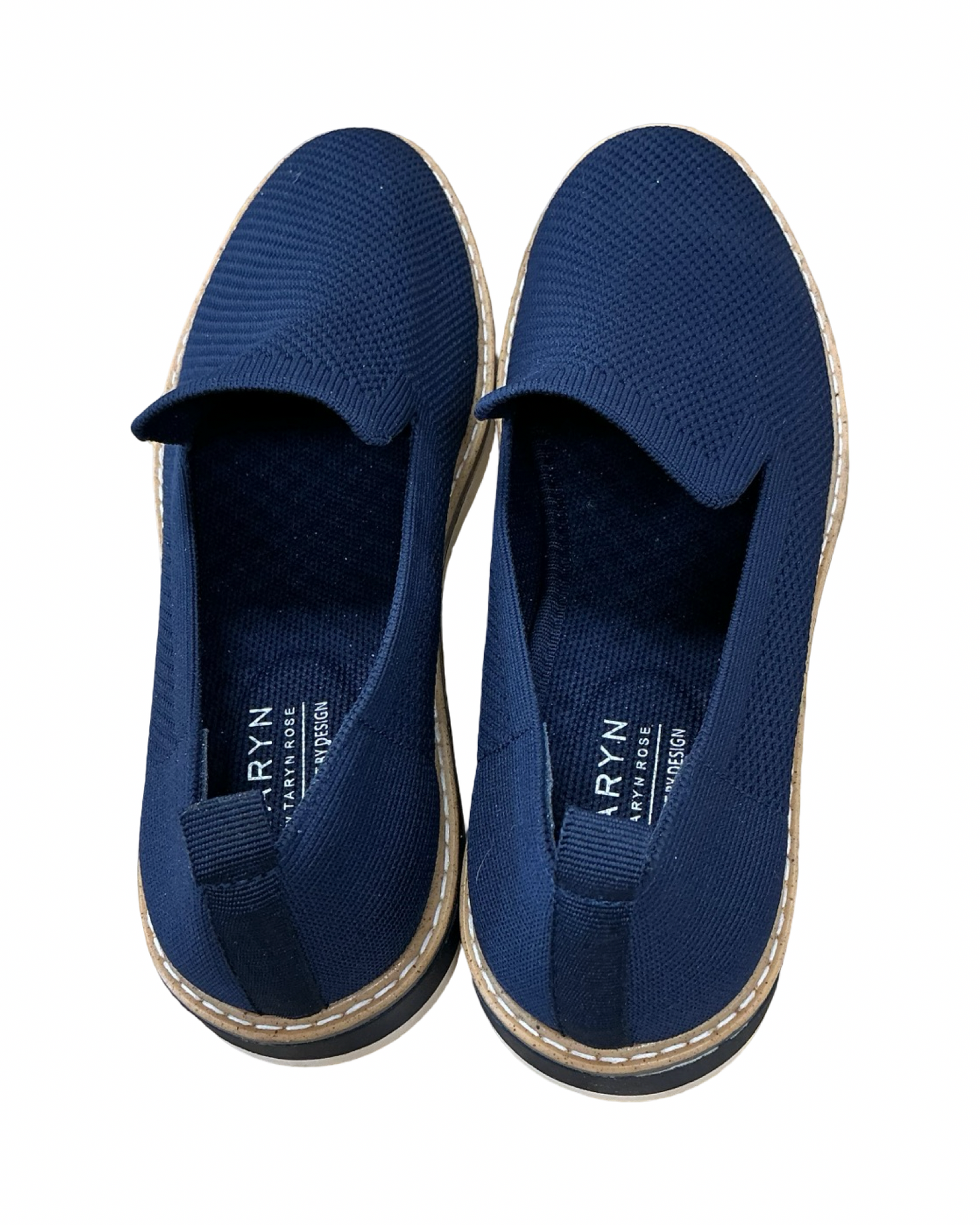 Shoes Flats By Taryn Rose In Navy, Size:9.5