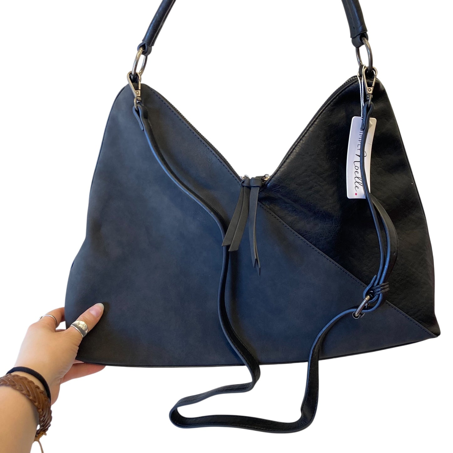 Handbag By Simply Noelle In Black, Size:Large