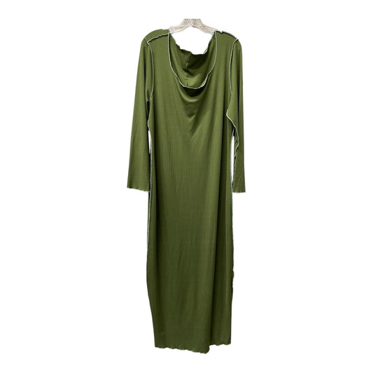 Dress Casual Maxi By Shein In Green, Size:3