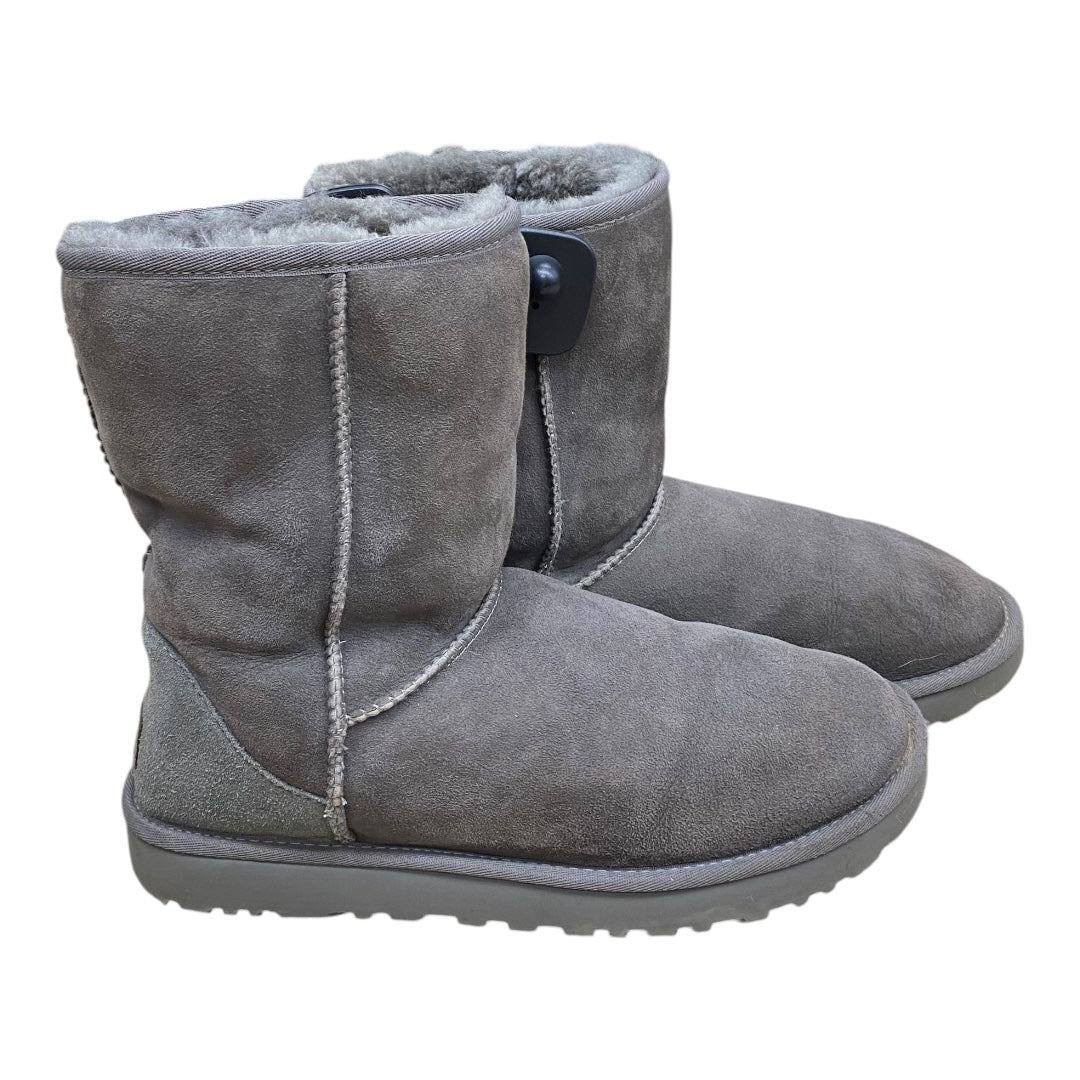 Boots Designer By Ugg In Grey, Size:11