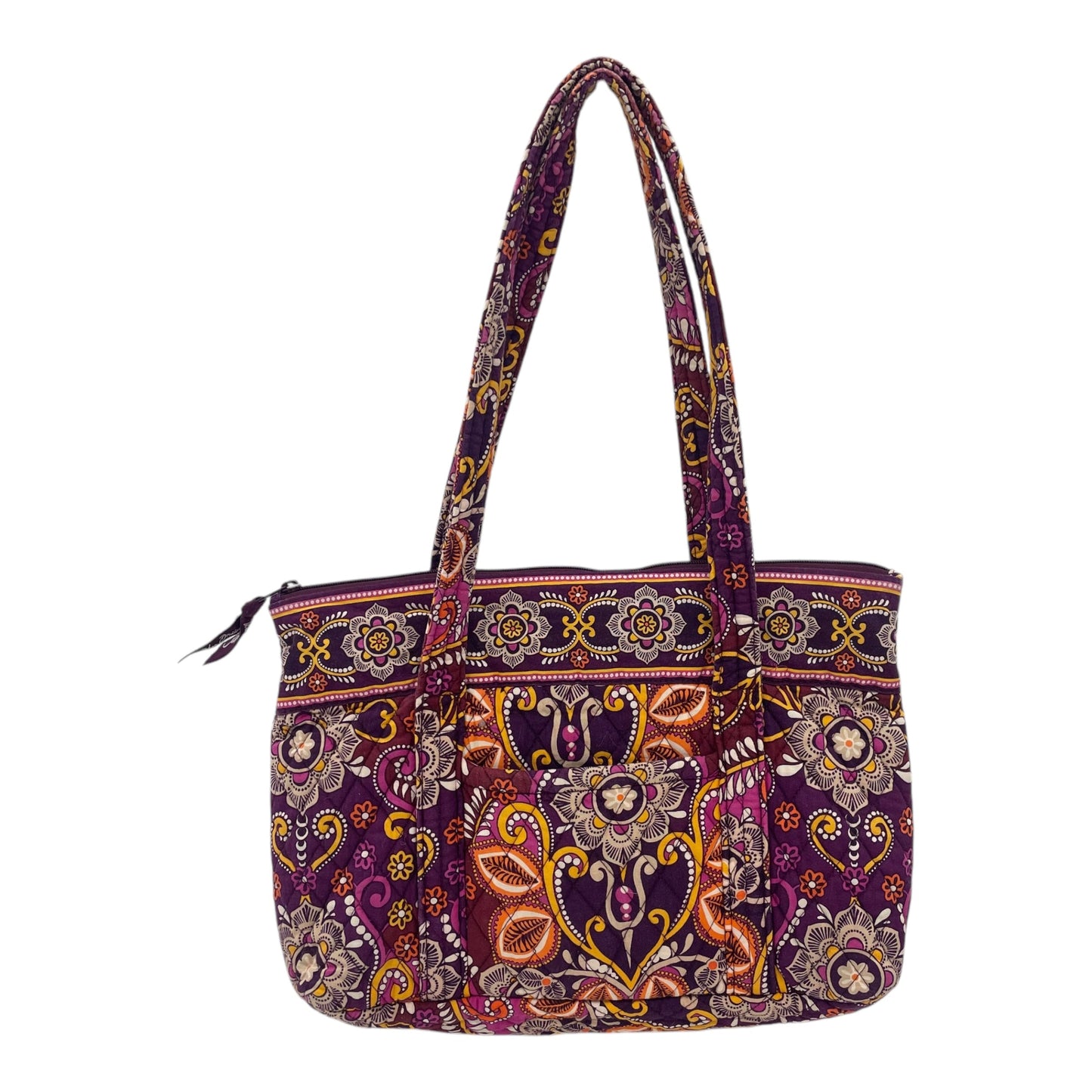 Handbag By Vera Bradley In Purple, Size:Medium