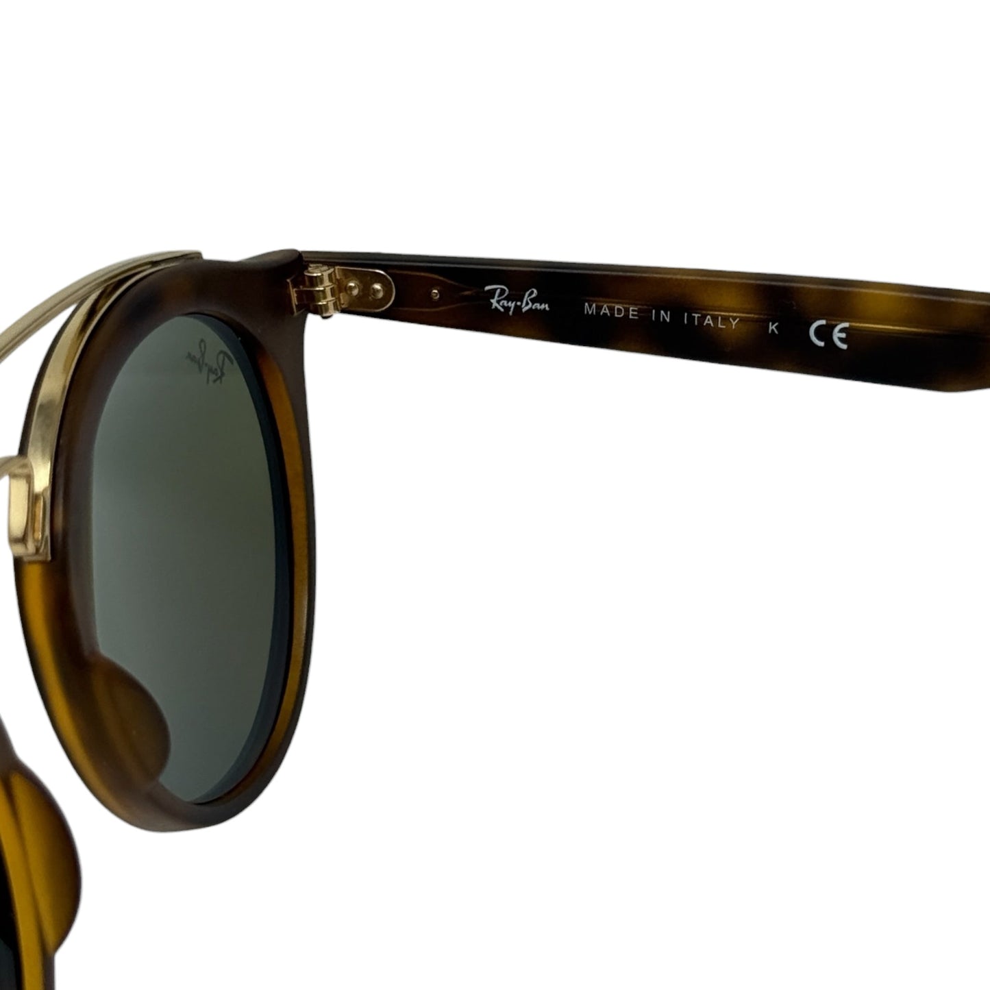 Gatsby Tortoiseshell Sunglasses Designer By Ray Ban, Size: