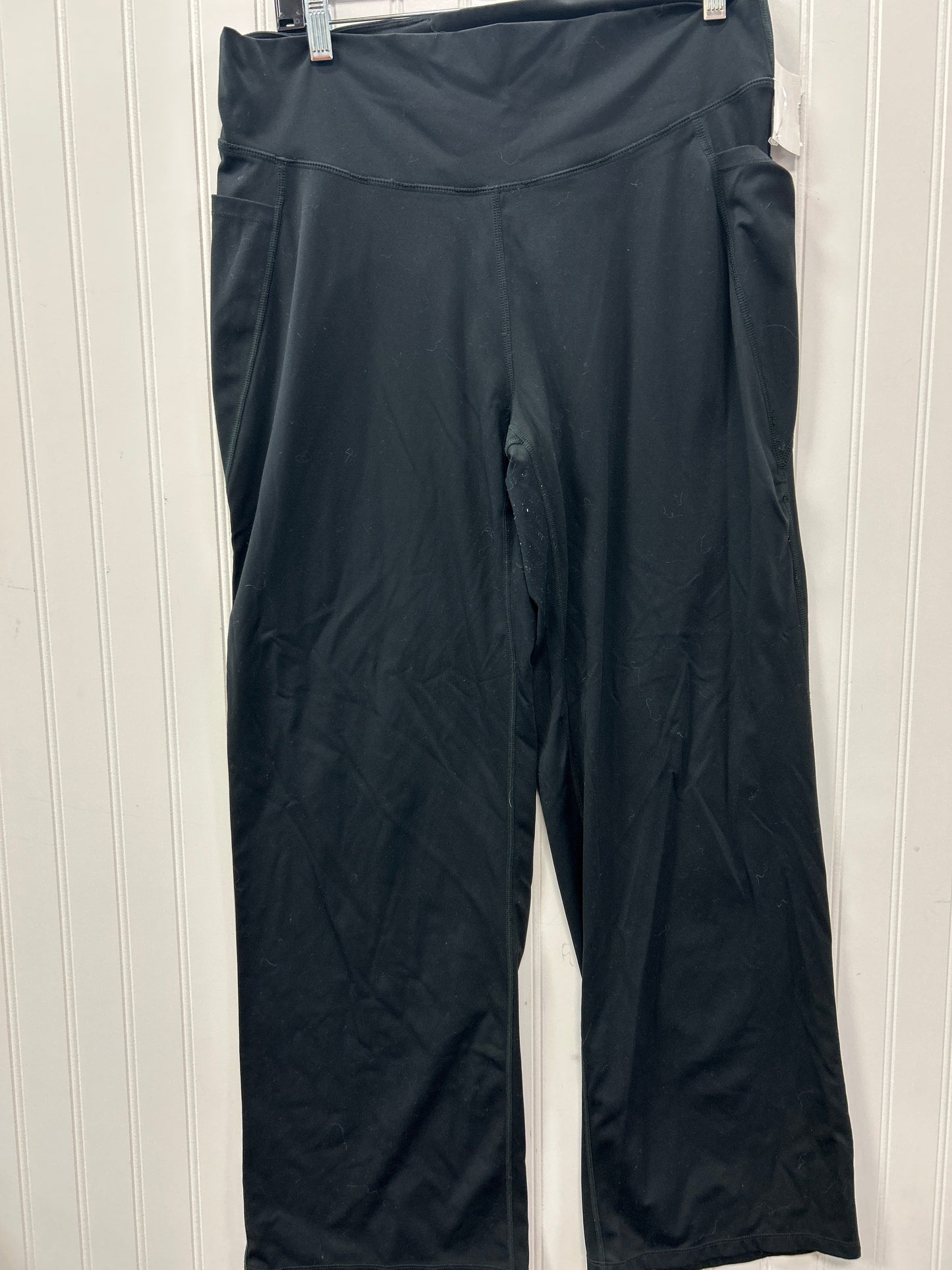 Athletic Leggings By Jockey In Black, Size:1X