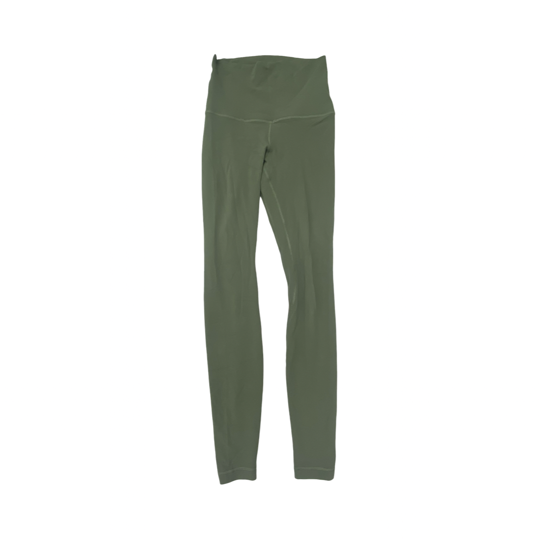 Athletic Leggings By Lululemon In Green, Size:4