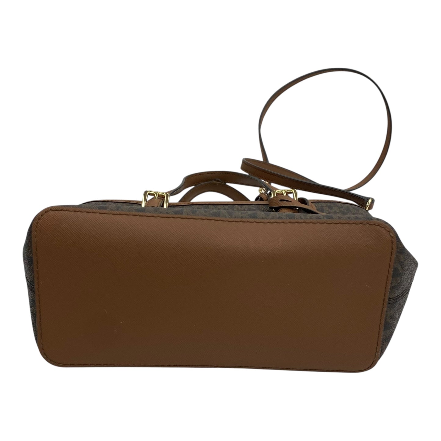 Handbag Designer By Michael Kors In Brown, Size:Small