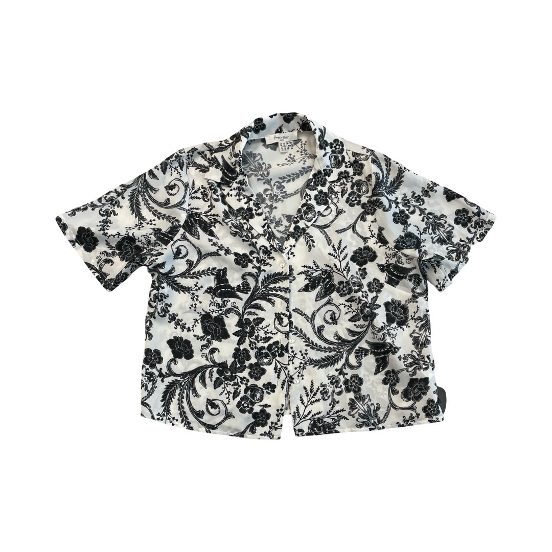 Top Ss By Cmc In Black & White, Size:Xs