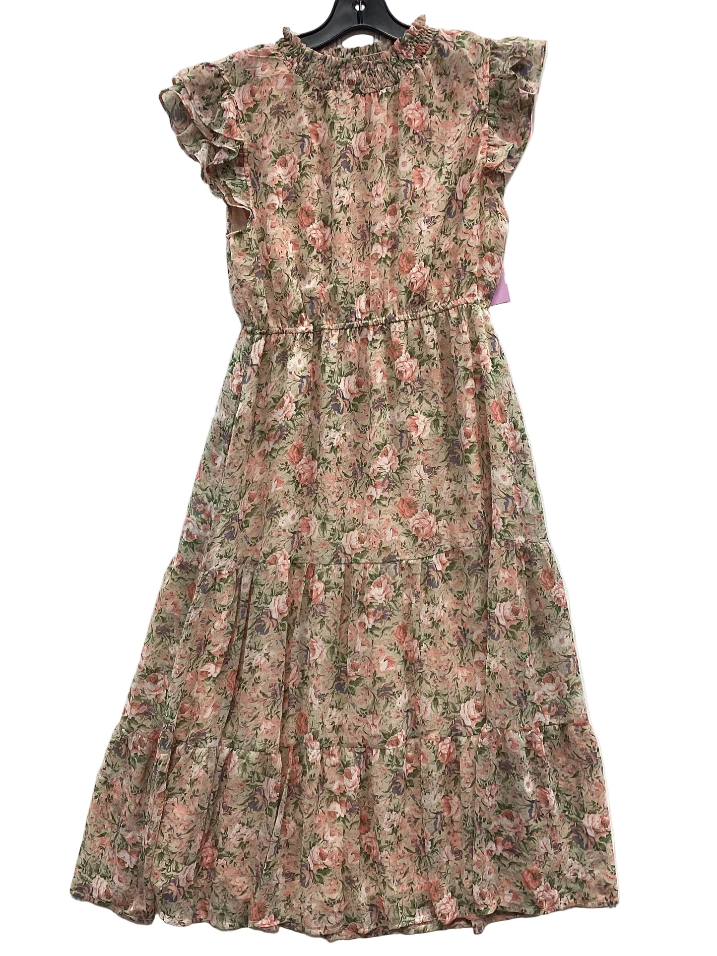 Dress Casual Maxi By Hayden La In Cream & Pink, Size:S
