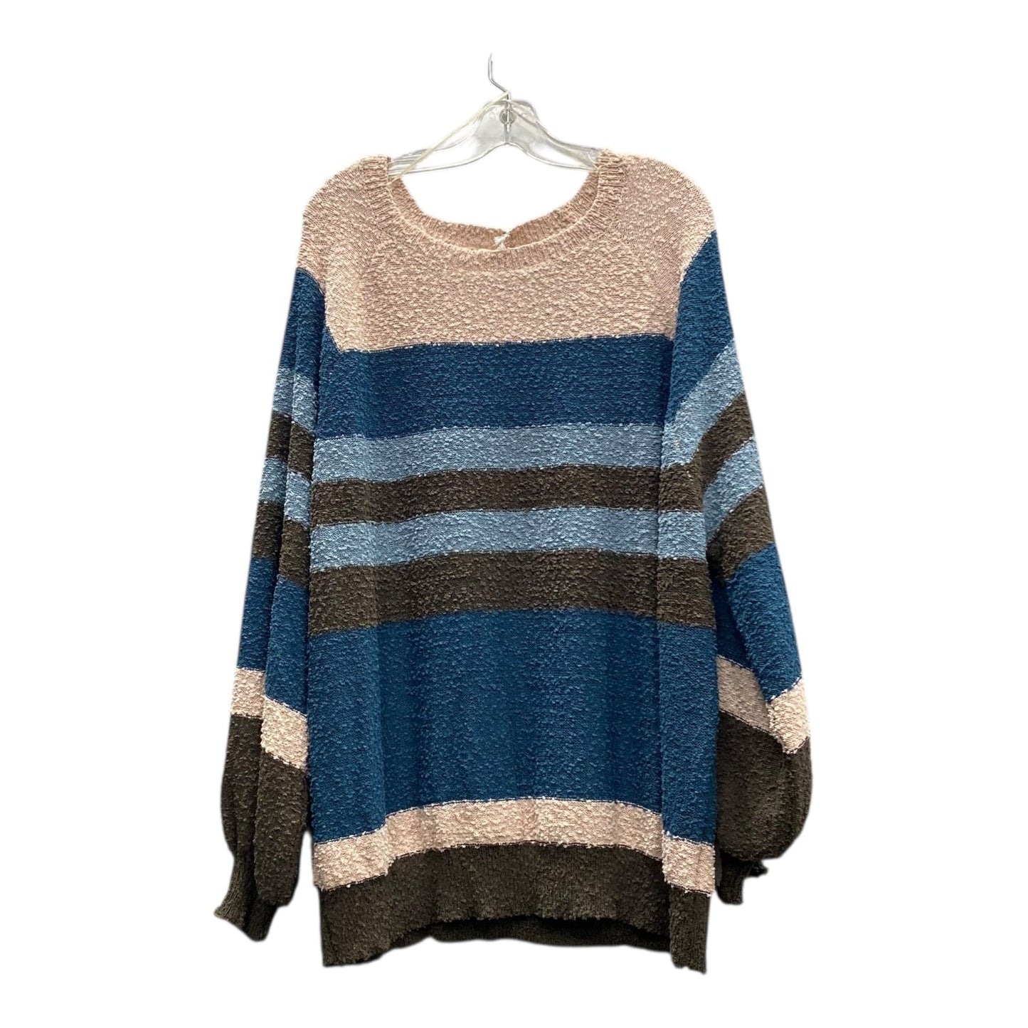 Sweater By Umgee In Tan, Size:1X