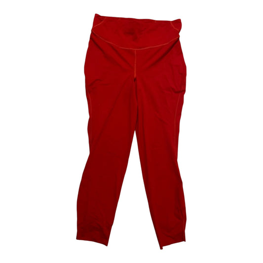 Athletic Leggings By Lululemon In Red, Size:12