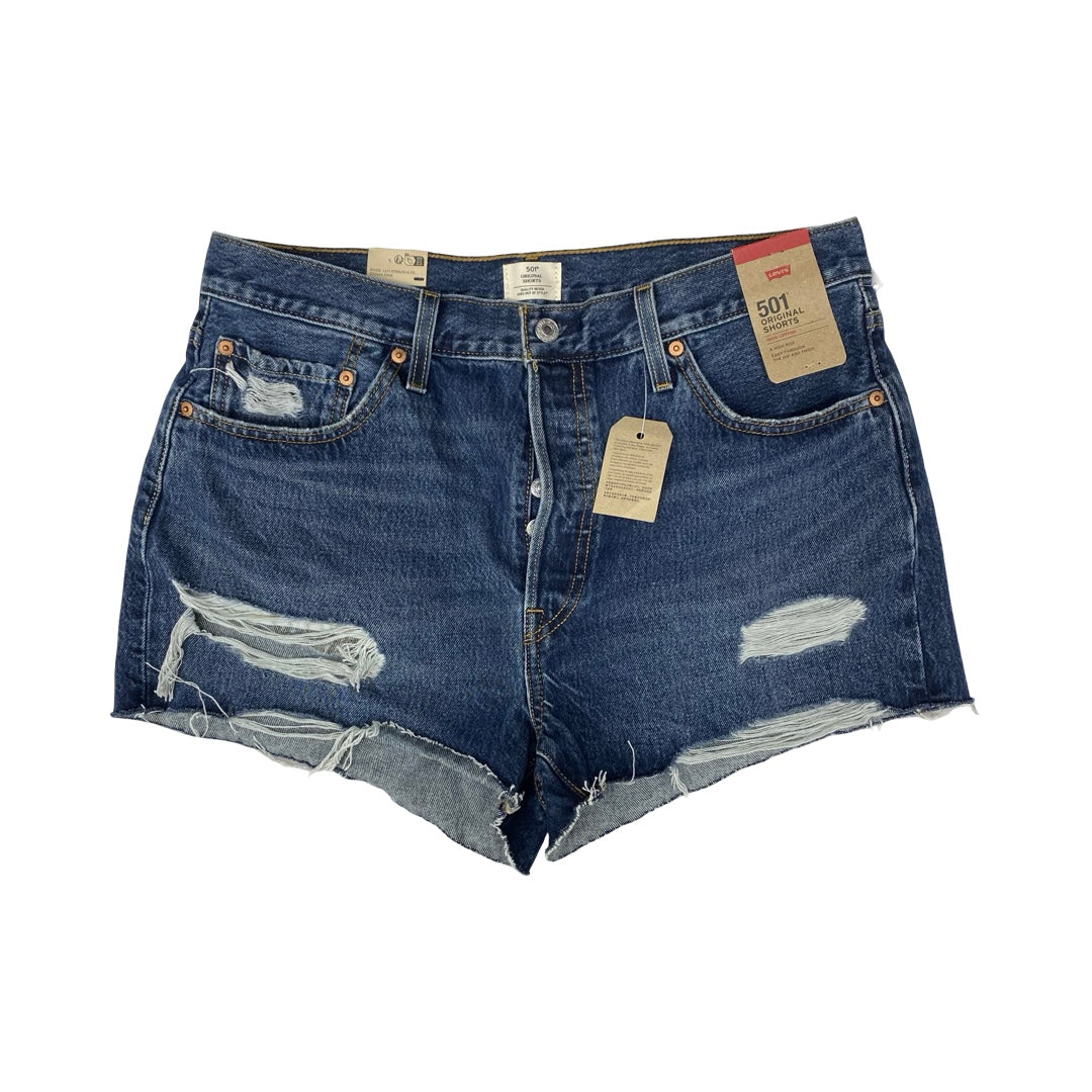Shorts By Levis In Blue, Size:16