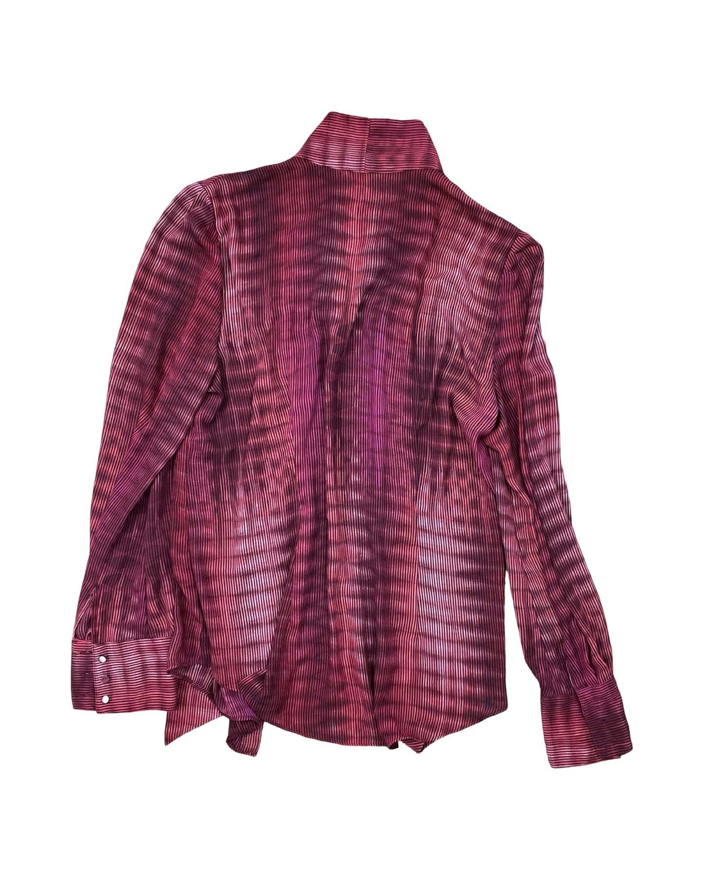Blouse Ls By Worthington In Red, Size:L