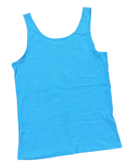 Tank Top By Time And Tru In Teal, Size:2X
