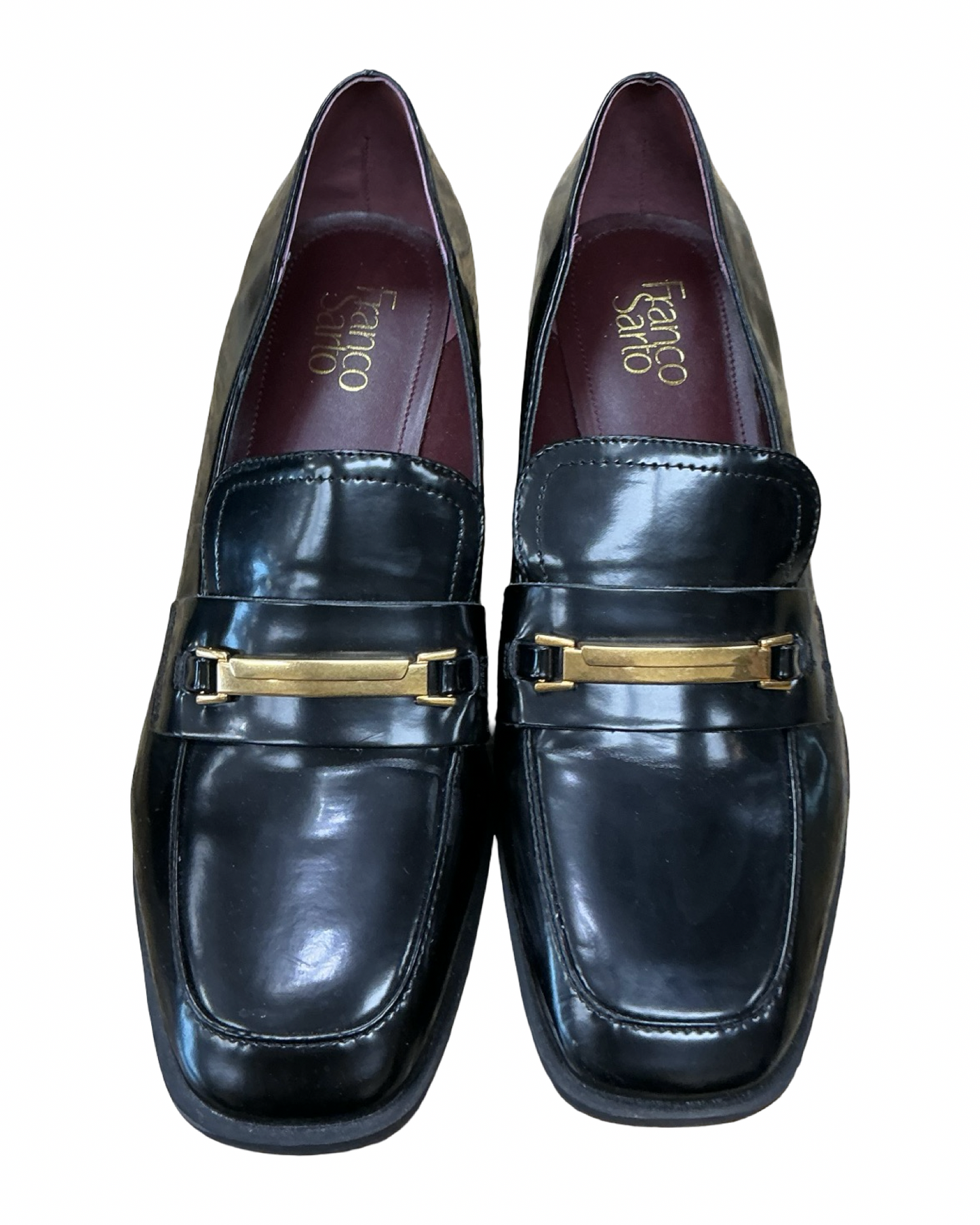 Shoes Flats By Franco Sarto In Black, Size:10