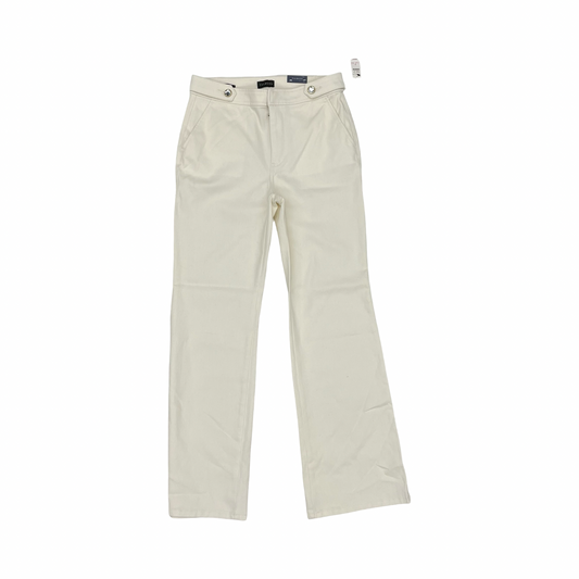 Jeans Flared By Talbots In White, Size:6