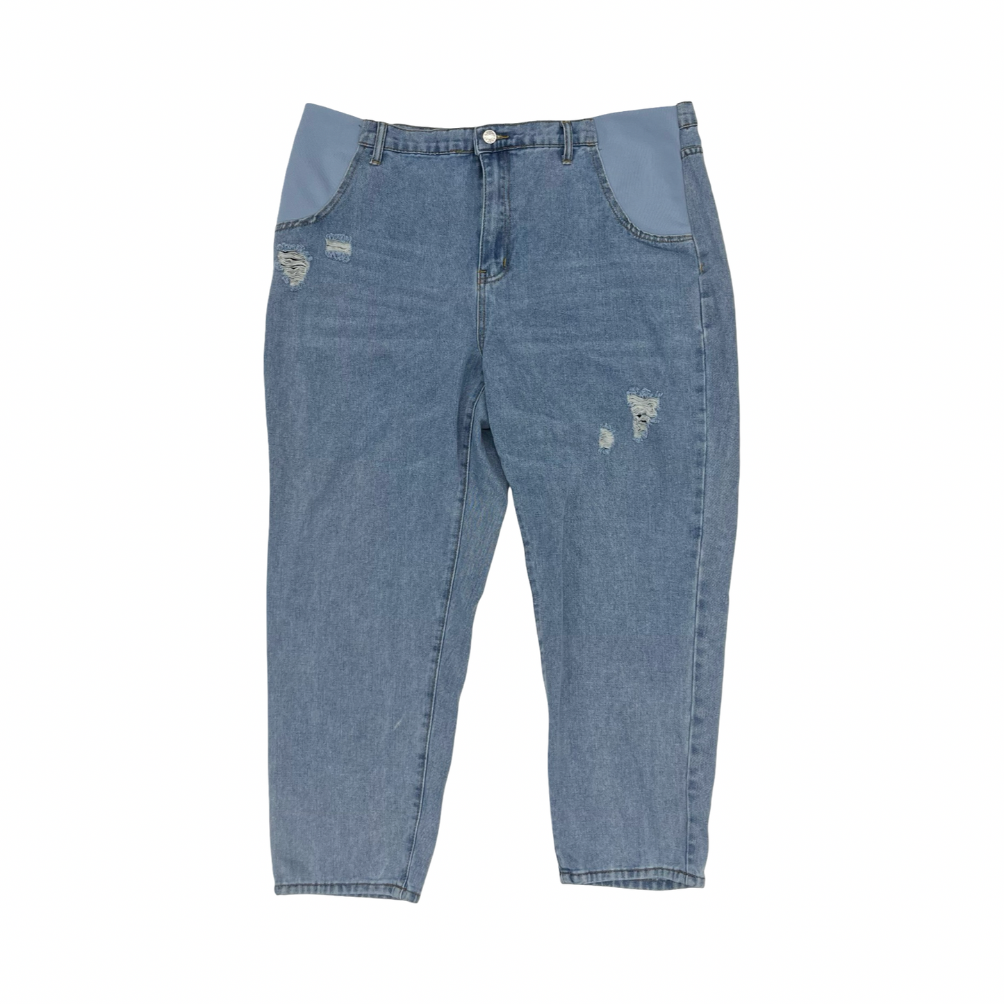 Mat Jeans By Cme In Blue Denim, Size:Xxl