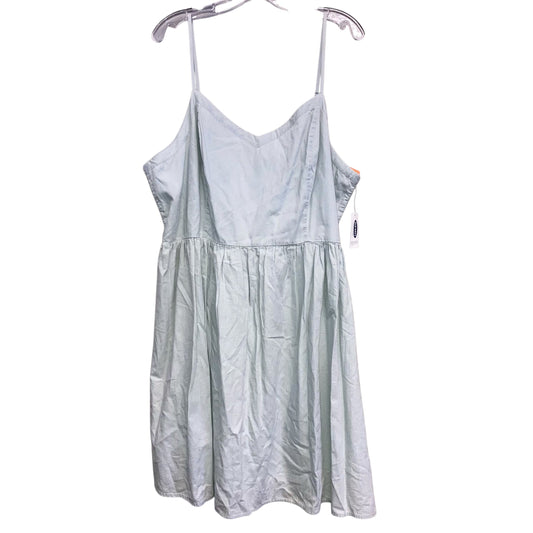 Dress Casual Short By Old Navy In Blue, Size:1X