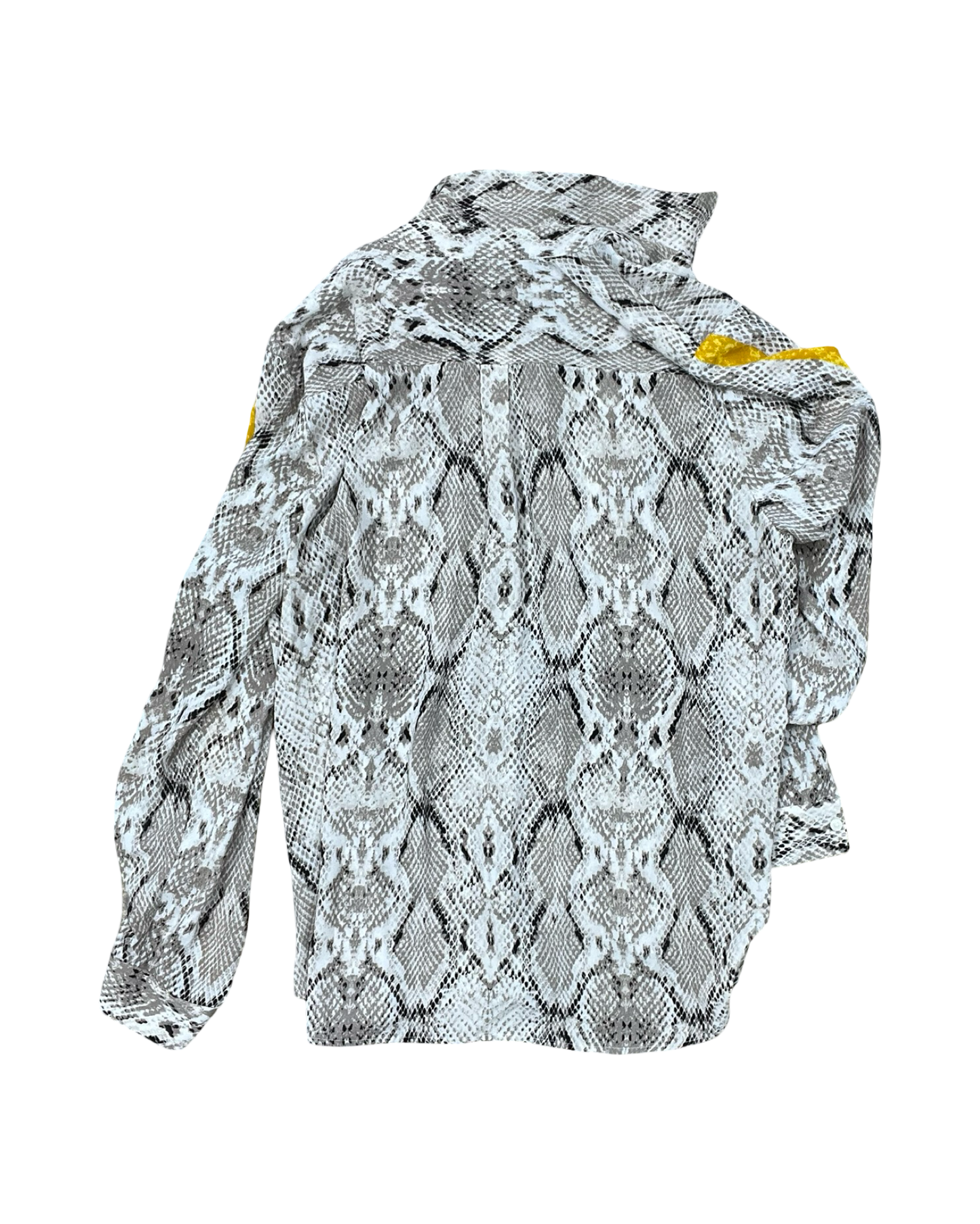 Blouse Ls By Apt 9 In Snakeskin Print, Size:Xl