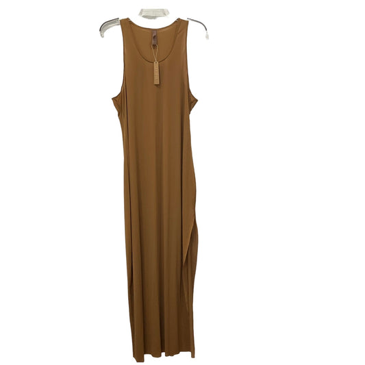 Brown Dress Casual Maxi Skims, Size 3x