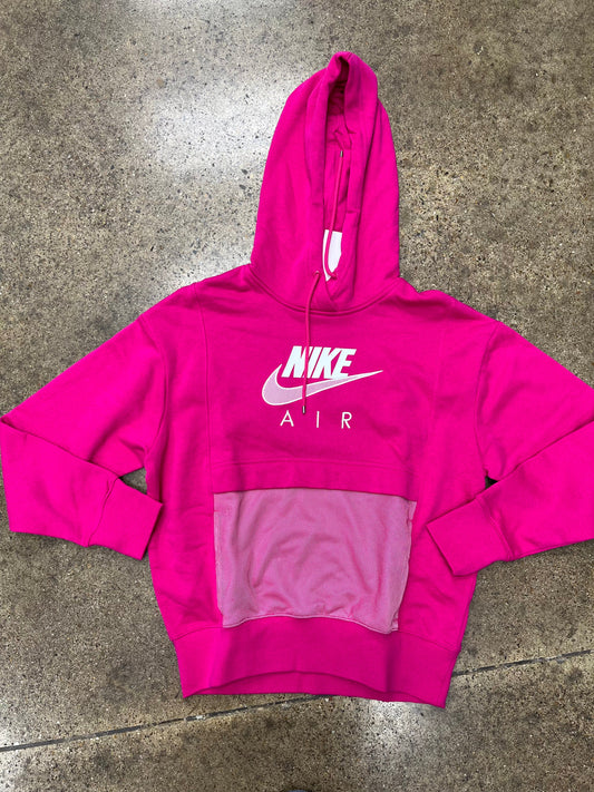 Athletic Sweatshirt Hoodie By Nike In Pink, Size:Xs