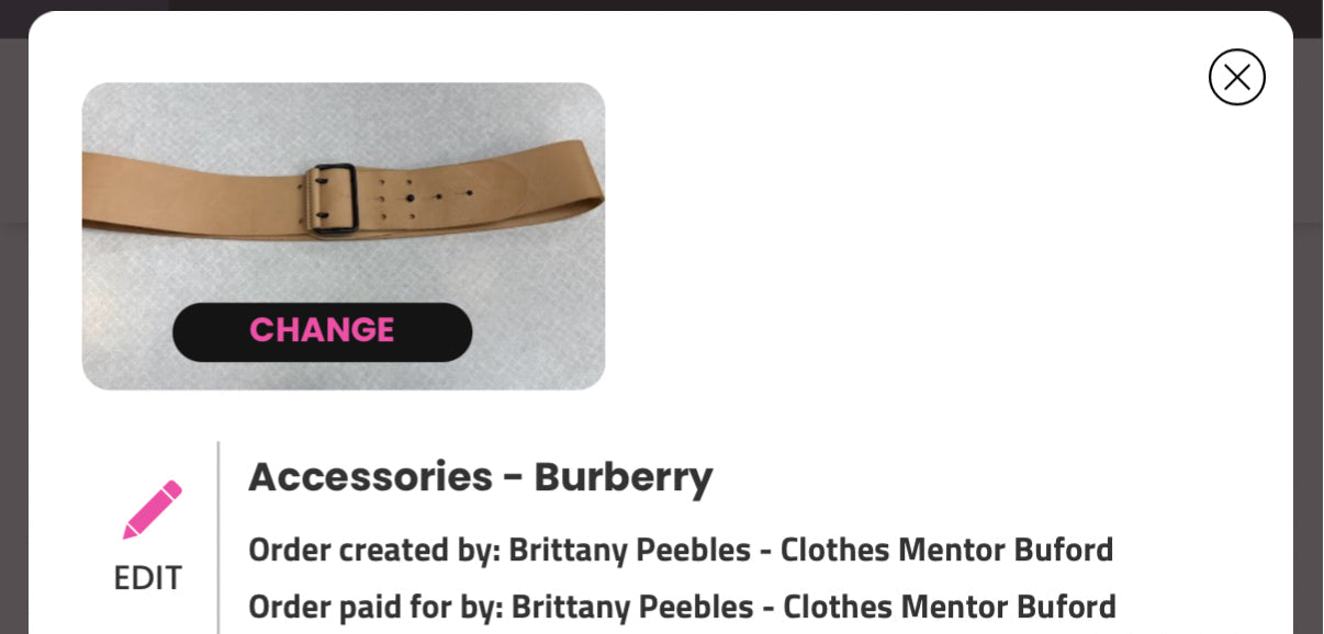 Belt  Luxury Designer By Burberry, Size: Medium