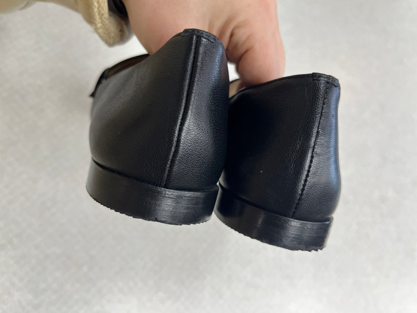 Shoes Flats By Boden In Black, Size:7.5