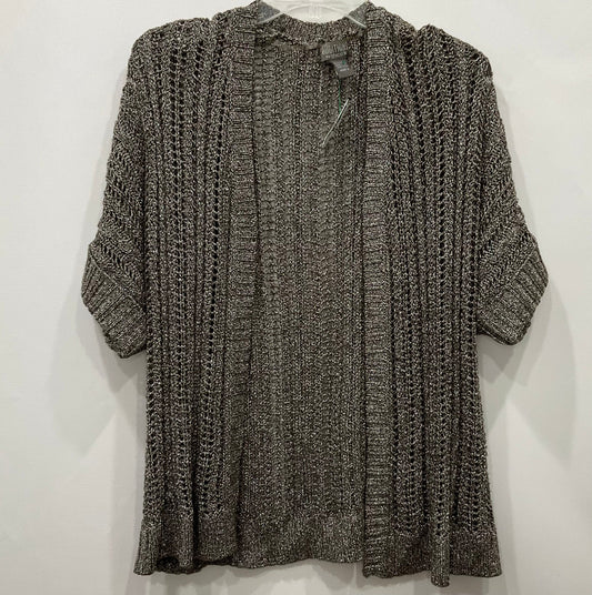 Cardigan By Chicos In Gold, Size: Xl