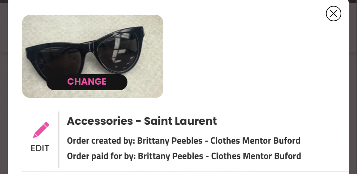 Sunglasses Luxury Designer By Yves Saint Laurent