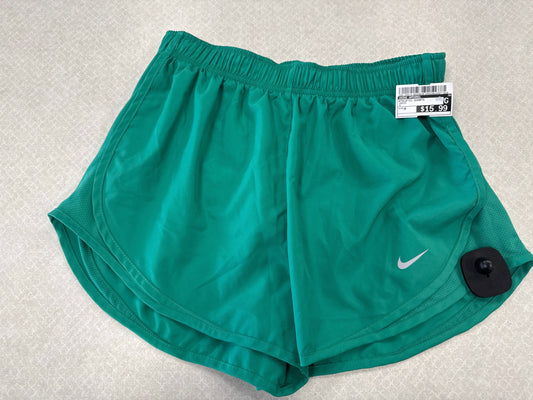 Athletic Shorts By Nike Apparel In Green, Size: M