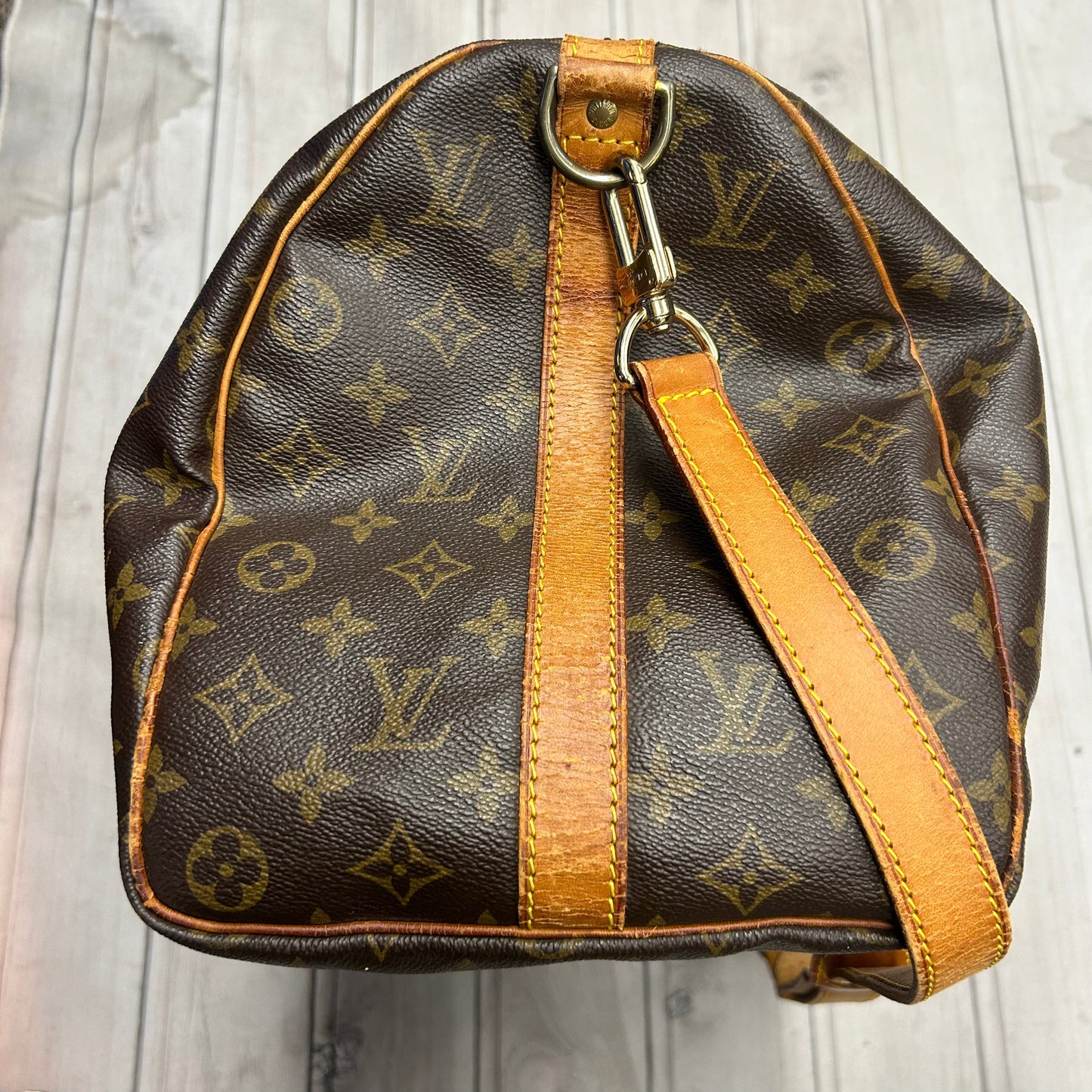 Duffle And Weekender Luxury Designer By Louis Vuitton, Size: Large