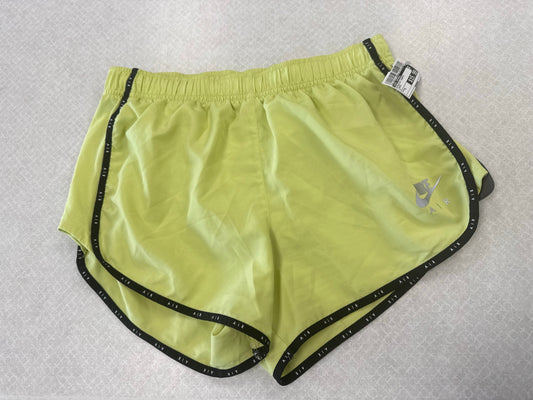 Athletic Shorts By Nike Apparel In Green, Size: M