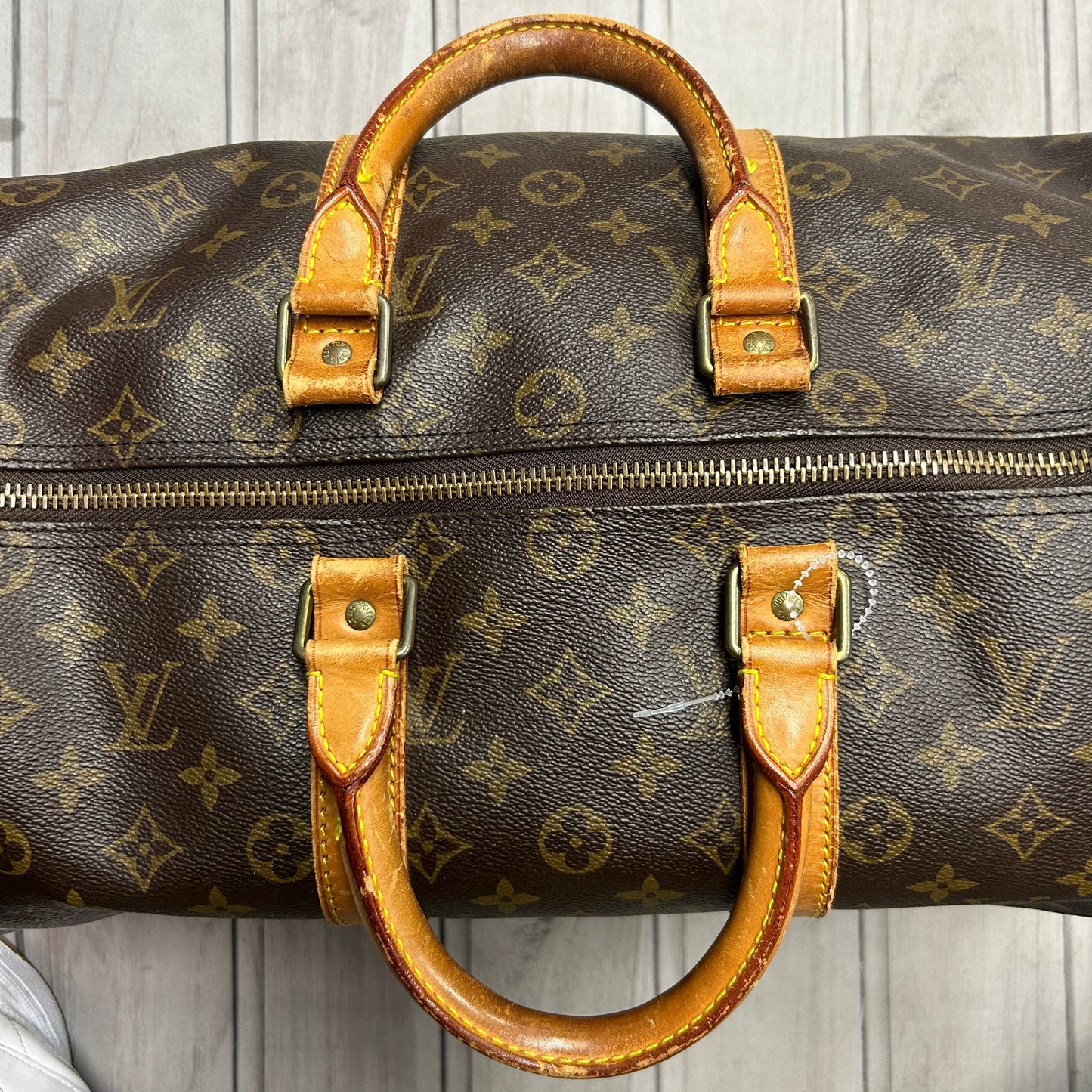 Duffle And Weekender Luxury Designer By Louis Vuitton, Size: Large