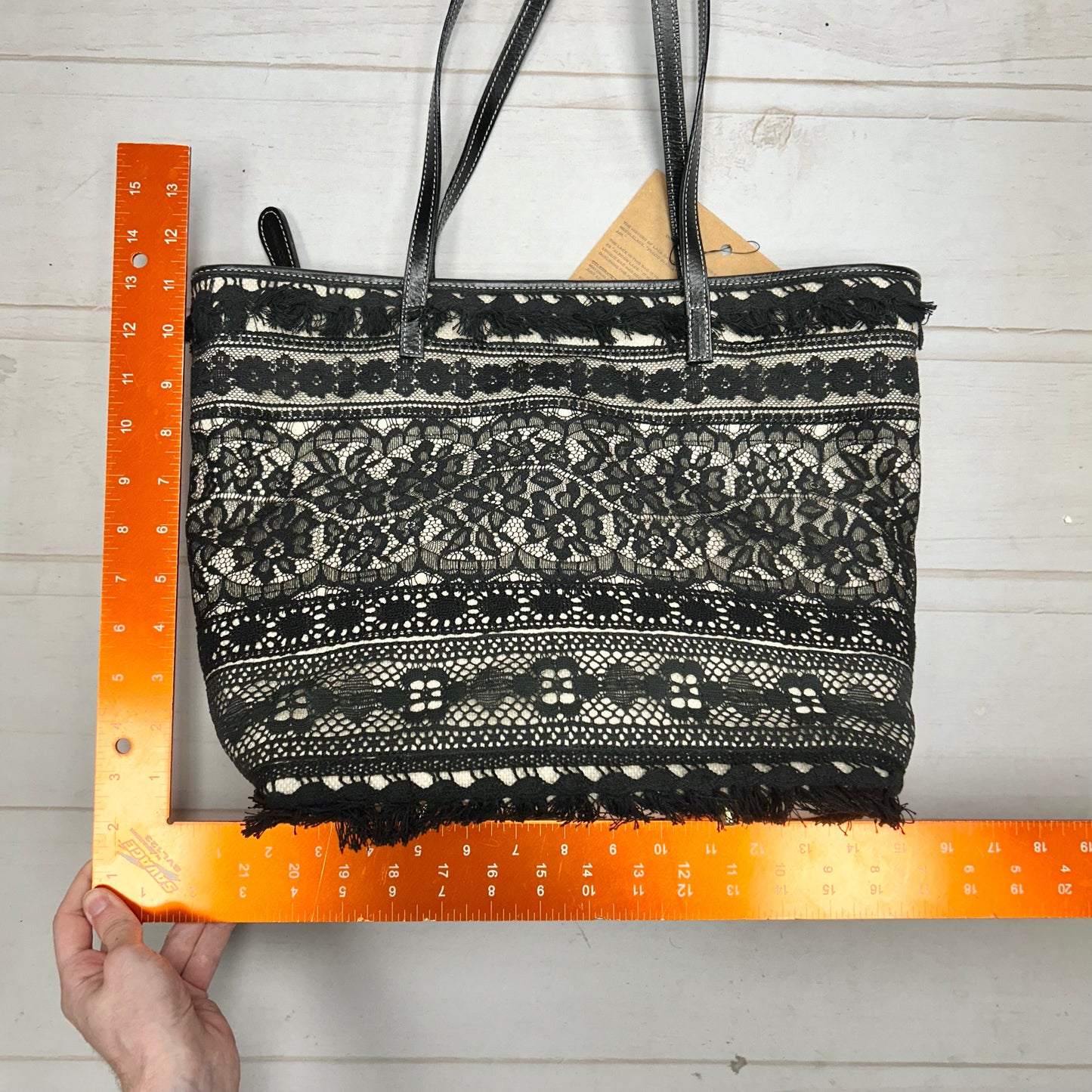 Handbag By Clever Carriage Company, Size: Large