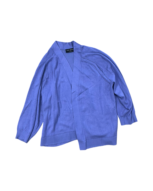 Cardigan By Lane Bryant In Purple, Size:2X