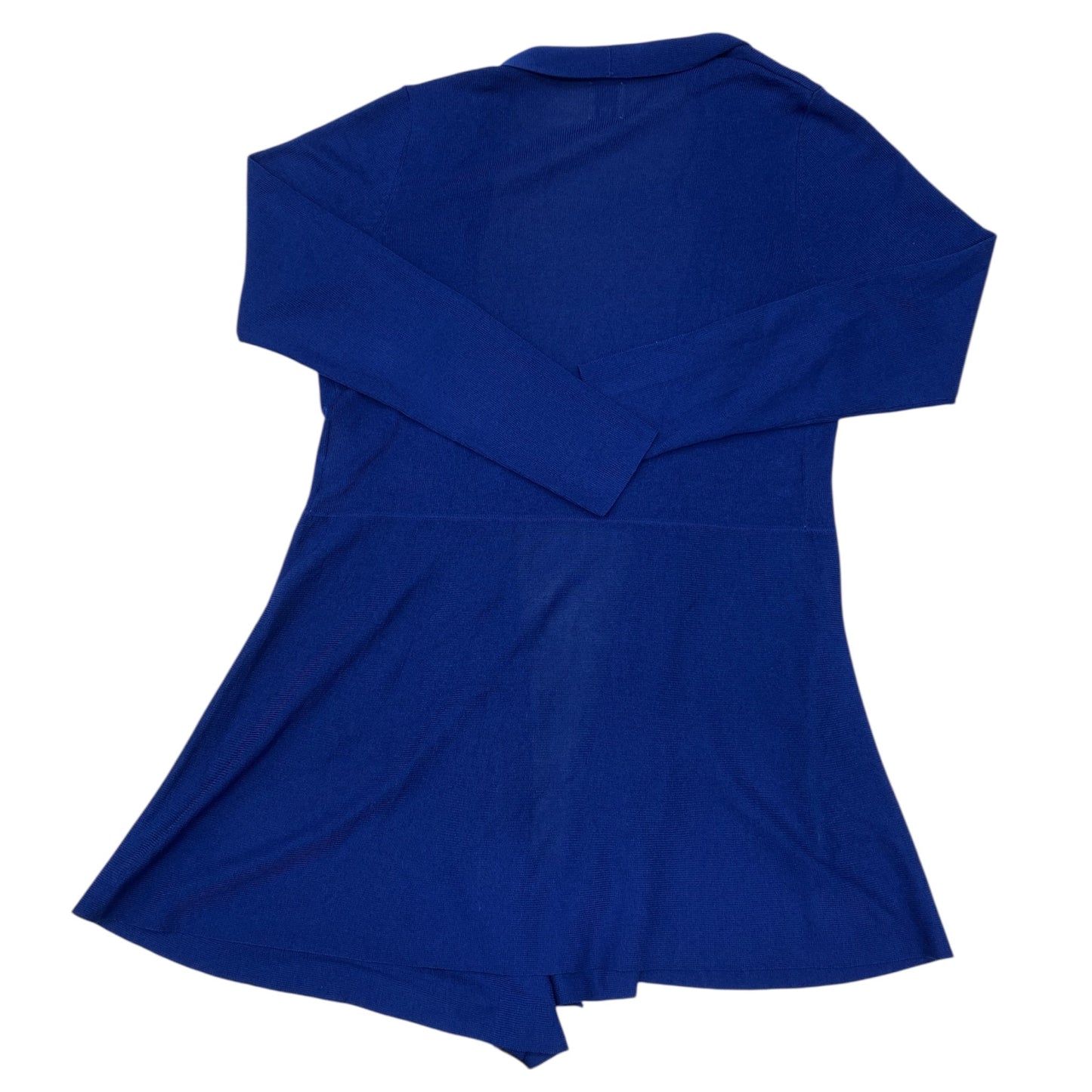 Sweater Cardigan By Anne Klein In Blue, Size:M