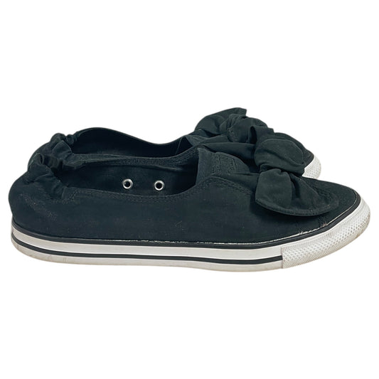 Shoes Flats By Converse In Black, Size:8