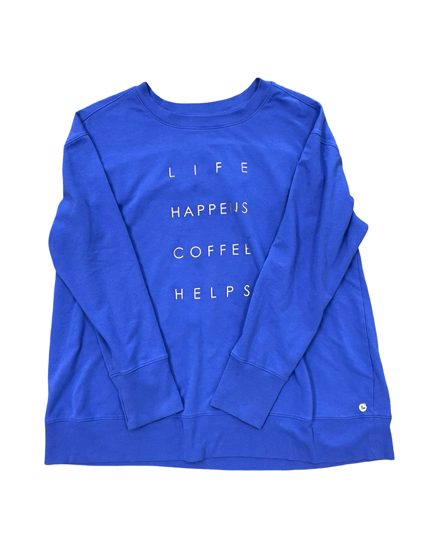 Top Ls By Livi Active In Blue, Size:1X