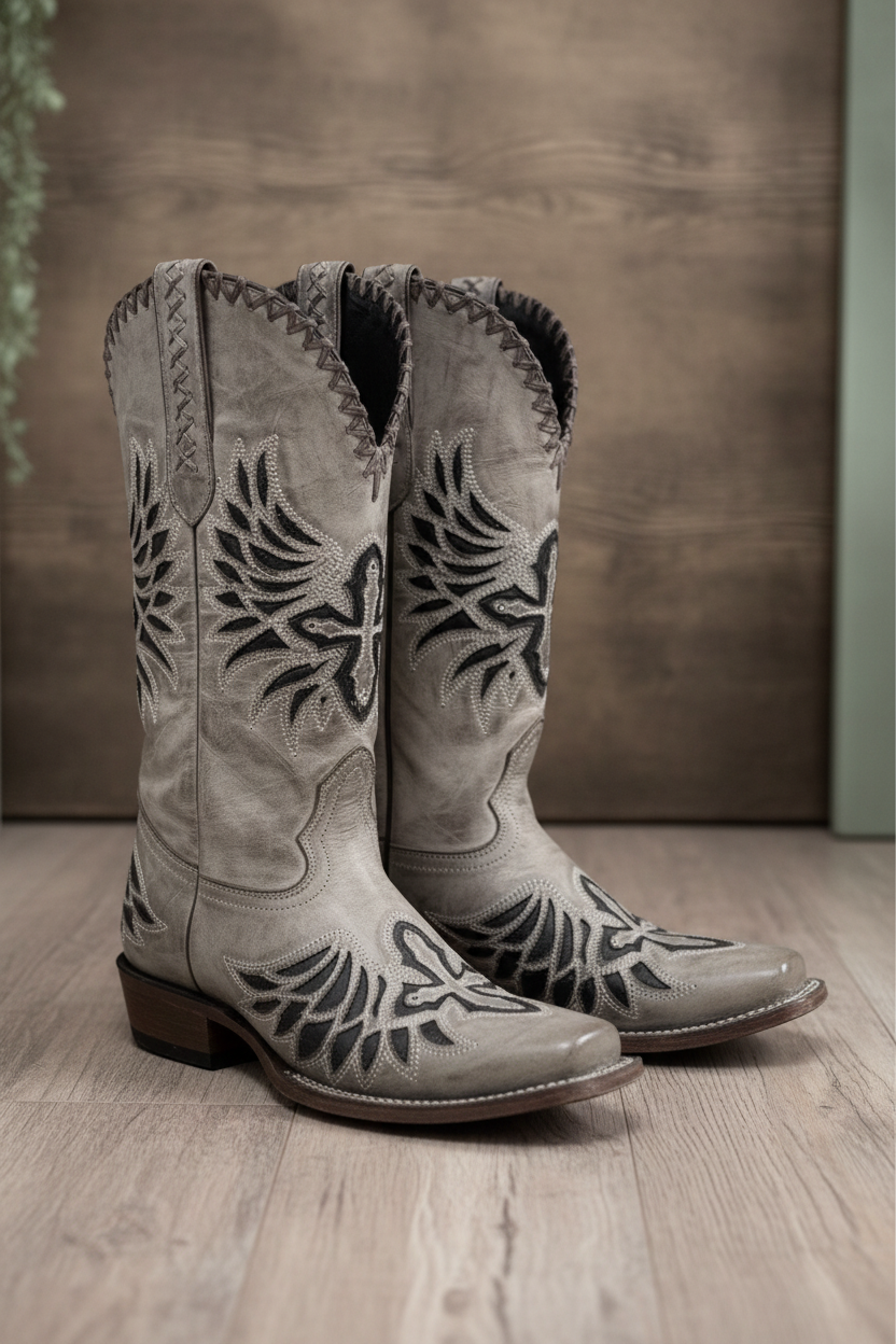 Buttercup Western Boots By J B Dillon In Taupe, Size: 7.5