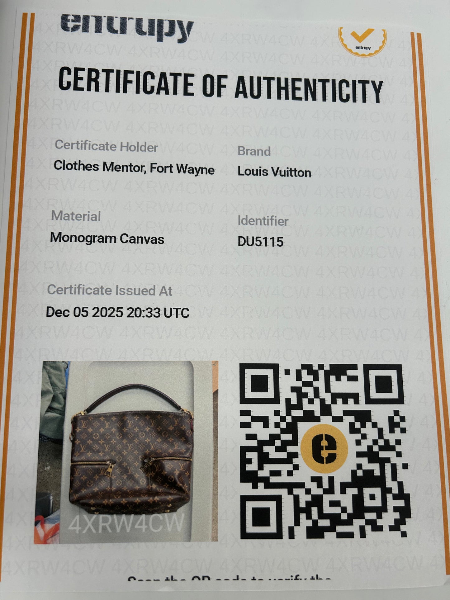 Handbag Luxury Designer By Louis Vuitton, Size: Large