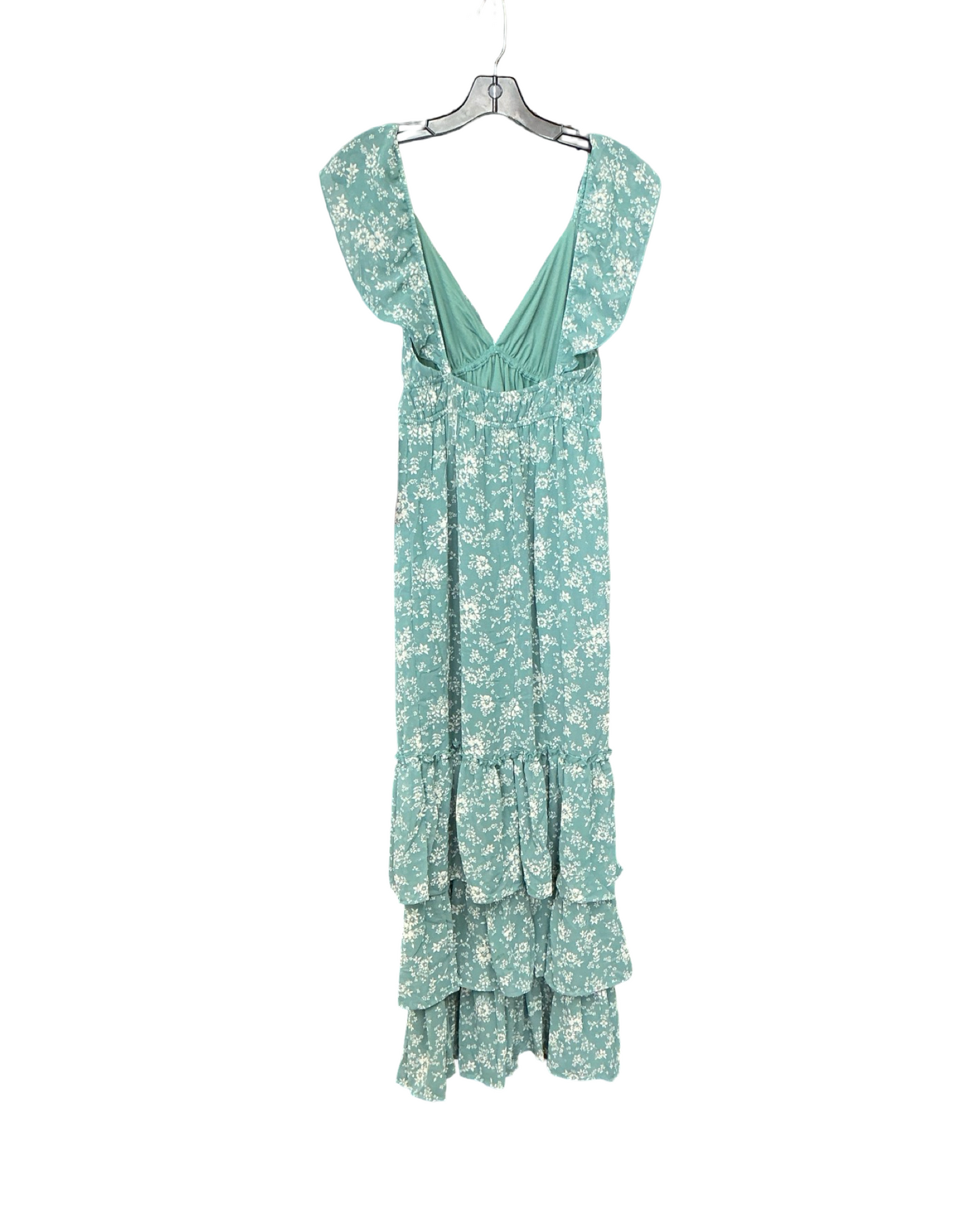 Dress Casual Maxi By Cmc In Green, Size:Xs